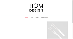 Desktop Screenshot of hom-design.com